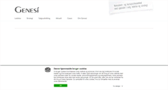 Desktop Screenshot of genesi.dk